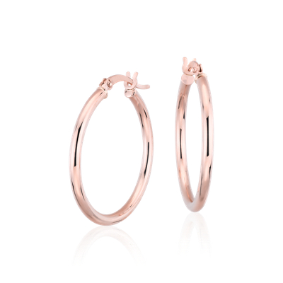 small rose gold earrings