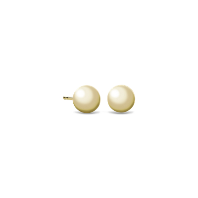 gold post earrings