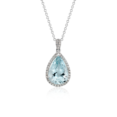 aquamarine necklace