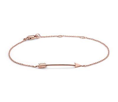 Arrow Bracelet in 14k Rose Gold Arrow Bracelet in 14k Rose Gold