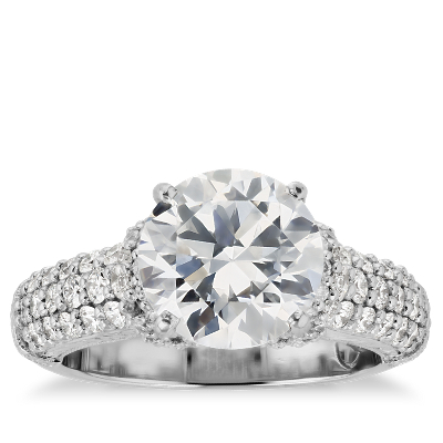 Build Your Own Ring Setting Details Blue Nile