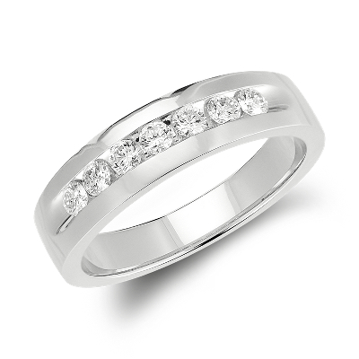 channel set diamond ring