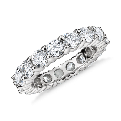 Classic Diamond Eternity Ring in Platinum (4 ct. tw.) | Blue Nile