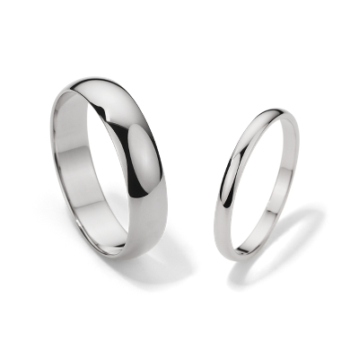 Artesano Exquisito Remolque Conjunto de anillos de bodas para parejas | Blue Nile