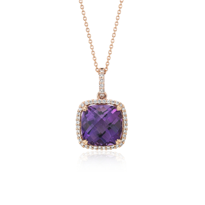 amethyst necklace