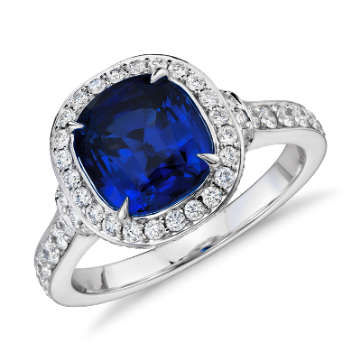 Blue Diamond And Diamond Cluster Dome Ring : Kate Middleton Just Wore a Massive Diamond Ring - PureWow - Free shipping on everything* at find the.