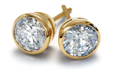 Build Your Own Earrings - Setting Details | Blue Nile