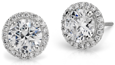 Build Your Own Earrings - Setting Details | Blue Nile