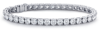 bracelet diamond eternity tennis bluenile tw platinum ct nile