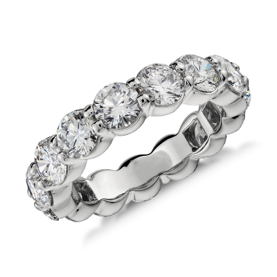 Diamond Eternity Ring in Platinum (5 ct. tw.) | Blue Nile