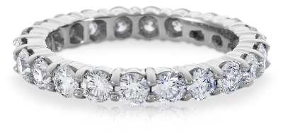 Diamond Eternity Ring in Platinum | Blue Nile UK
