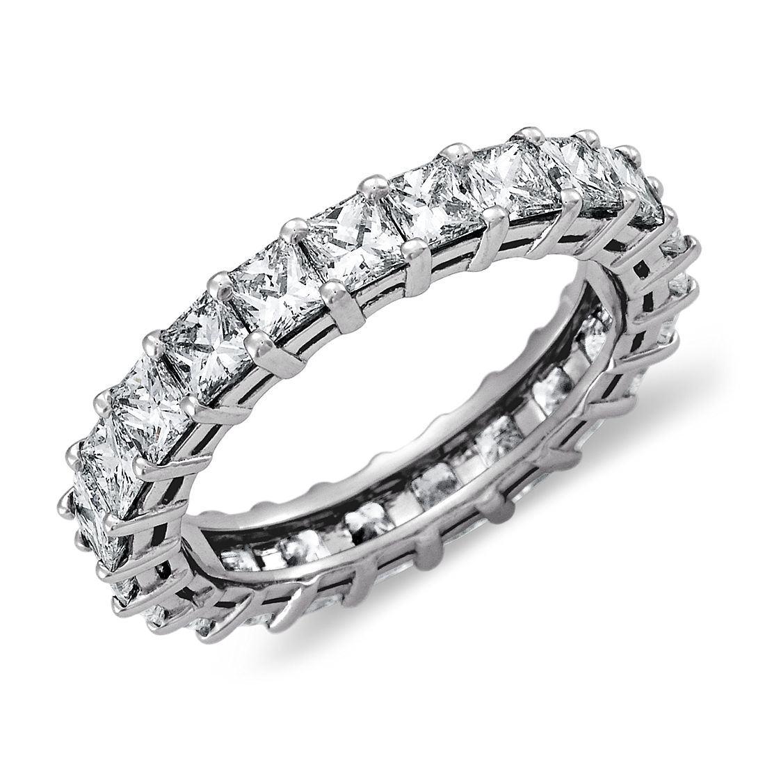 Princess Cut Diamond Eternity Ring in Platinum 3 ct tw Princess Cut Diamond Eternity Ring in Platinum 3 ct tw