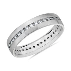 Diamond Eternity Wedding Ring in 14k White Gold (3/4 ct. tw.)