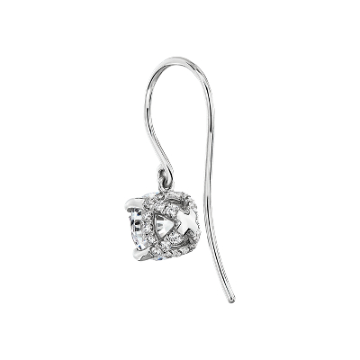 Back view of earring