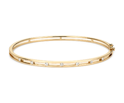 gold bangle cuff bracelet