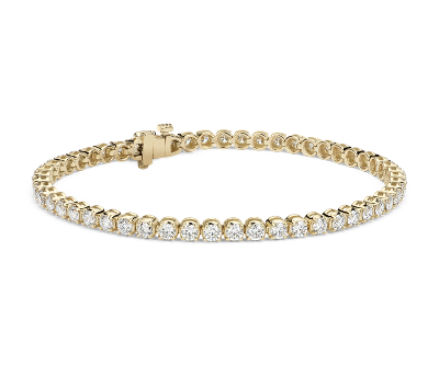 gold diamond bracelet
