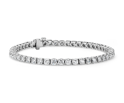 Diamond Tennis Bracelet In 18k White Gold F Si2 10 1 2 Ct Tw