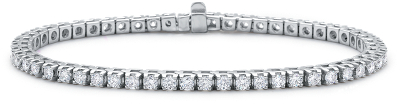Diamond Tennis Bracelet in 18k White Gold (3 ct. tw