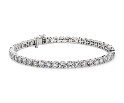 7.5 Carat Diamond Tennis Bracelet : Men's Stunning 18k Yellow Gold & Platinum Diamond Link : Arrives by tue, nov 9 buy 1/2 carat t.w.