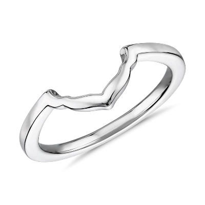 Alliance Florale Pour Bague De Fiancailles Est Ouest Avec Halo