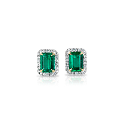 emerald earrings