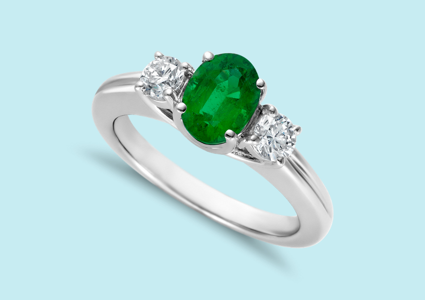 Guía para comprar anillos de compromiso con Esmeralda | Nile ES