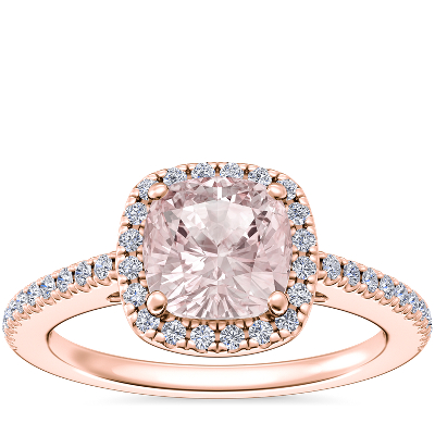ピンクトルマリン ダイヤモンド 0.04ct ティアラ リング K18 18