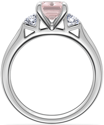 Side profile view of ring