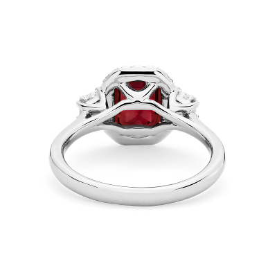 Closeup view of the bracelet clasp