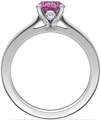 Side profile view of ring