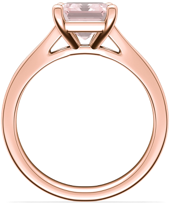 Side profile view of ring