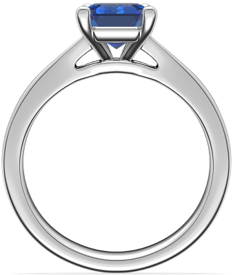 Side profile view of ring