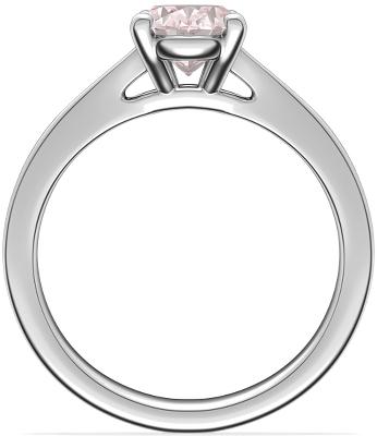 Side profile view of ring