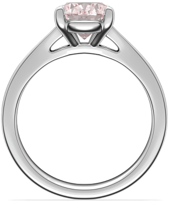 Side profile view of ring