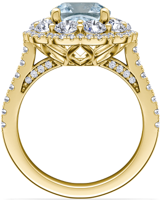 Side profile view of ring