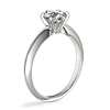 1/2 Carat Classic Six-Prong Solitaire Engagement Ring in 14k White Gold (I/SI2) Ready-to-Ship 