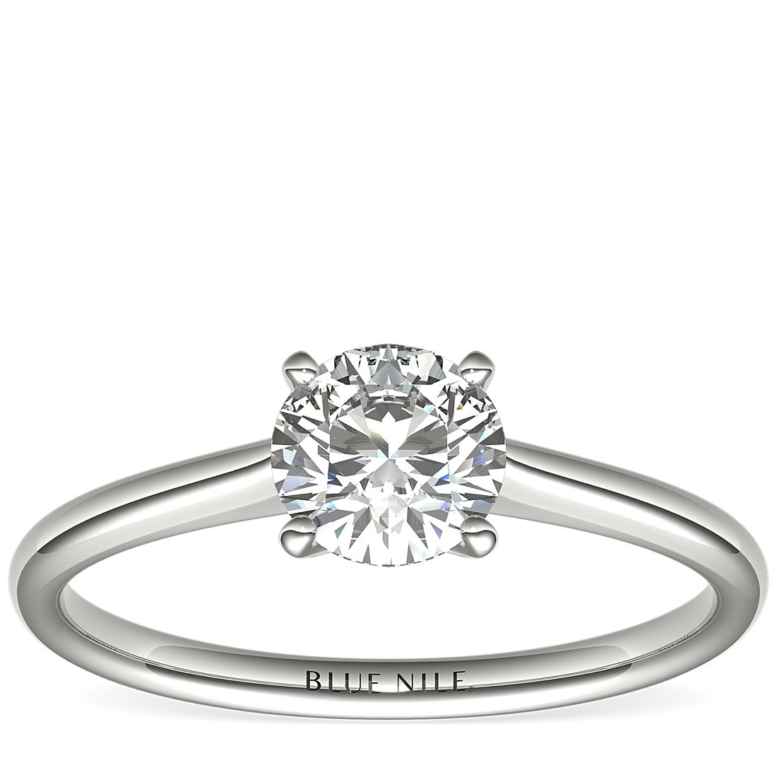 3 4 solitaire engagement ring set intersection
