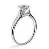 1/2 Carat Ready-to-Ship ZAC ZAC POSEN Cathedral Solitaire Plus Diamond Engagement Ring in Platinum