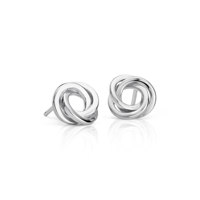 real silver stud earrings