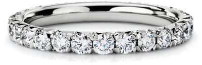 Diamond Eternity Ring in Platinum 