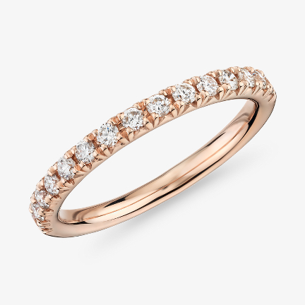 Rose Gold Wedding Rings