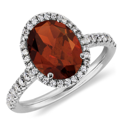 garnet gem rings