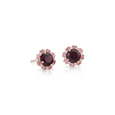 pink garnet jewelry