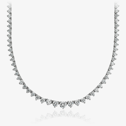 Diamond Eternity Necklaces