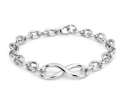 sterling silver chain bracelet