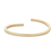 NEW Flexible Cuff in 14k Yellow Gold (4mm)