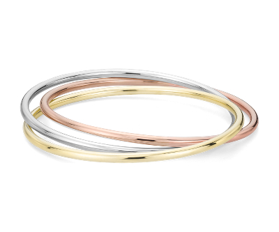 Solid White Gold Bangle Bracelet | lupon.gov.ph