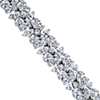Round, Pear, and Marquise Diamond Bracelet in 14k White Gold (12.51 ct. tw.)