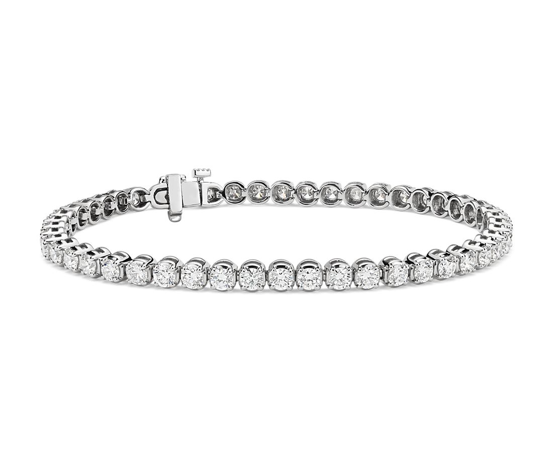 Diamond Tennis Bracelet in Platinum (4.95 ct. tw.)