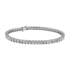 NEW Princess Diamond Tennis Bracelet in 14k White Gold  (9.98 ct. tw.)
